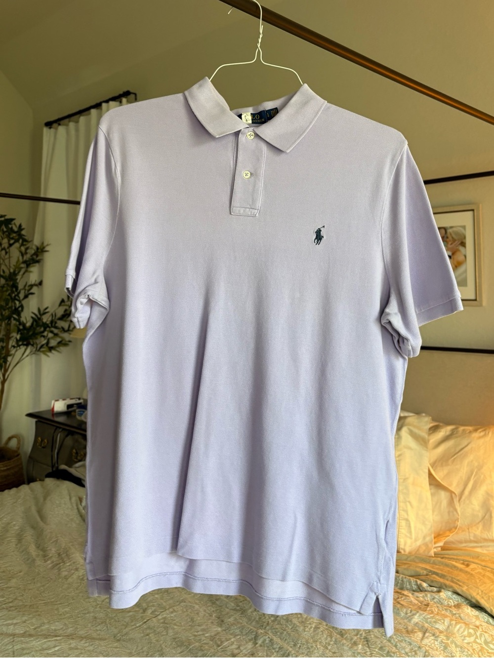 Polo by Ralph Lauren Light Lavender Classic Short-Sleeve Polo